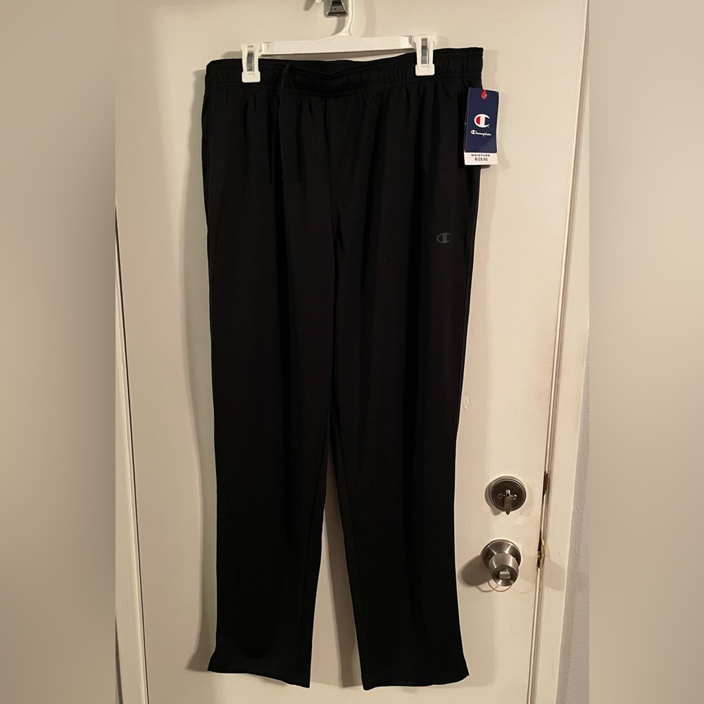 Champion Classic Black Athletic Pants